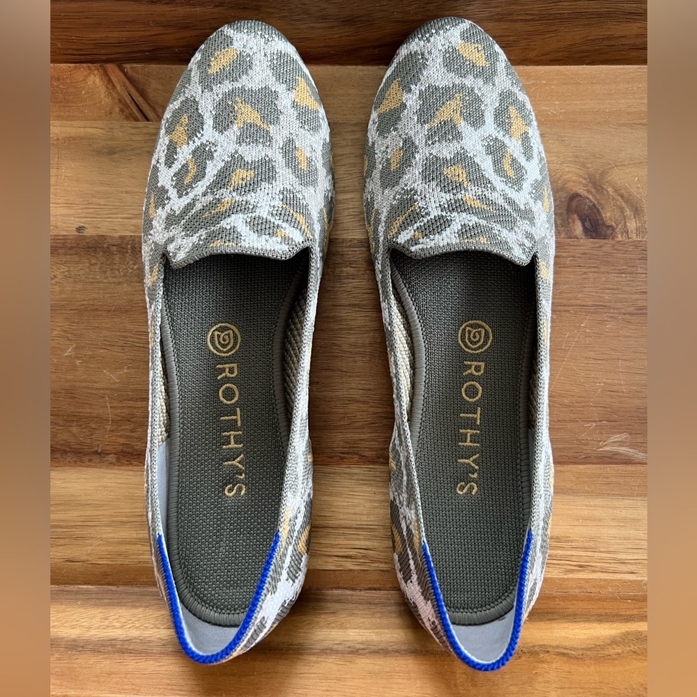 Rothy’s Smoke Spot Loafer RARE